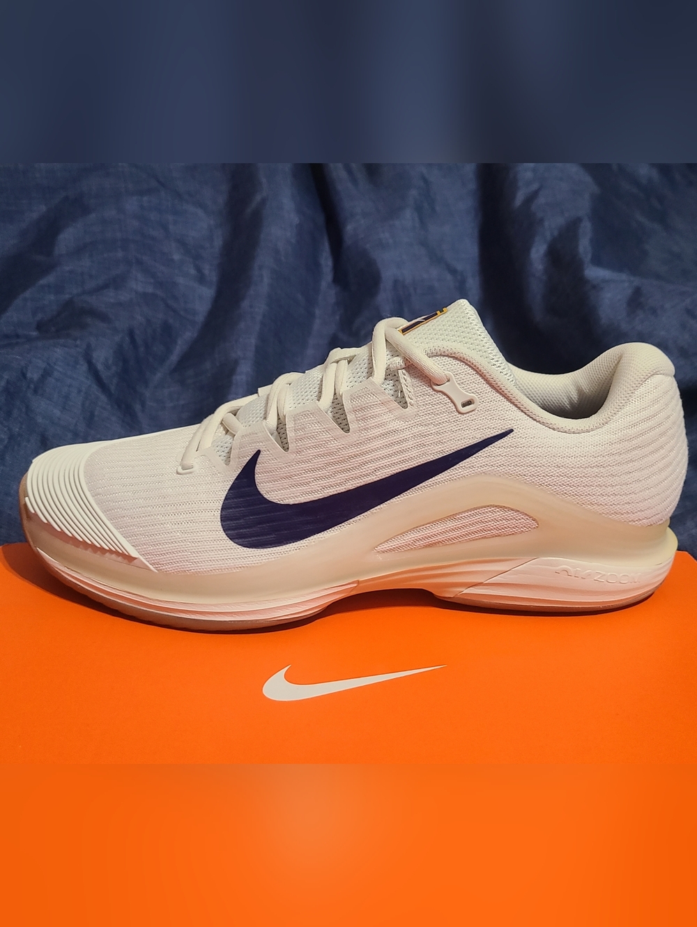 Nike Air Zoom Vapor 12 "FV5552-100", New In Replacement Box! M10/W11.5 - Picture 8 of 13